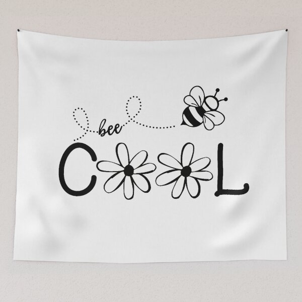 Item preview, Bee Cool - Flying Bee Dots designed and sold by Trinket-Trickster.