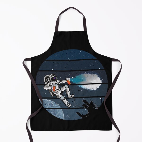 Item preview, Graffiti Astronaut opens a new dimension - retro design designed and sold by brunsch-print.