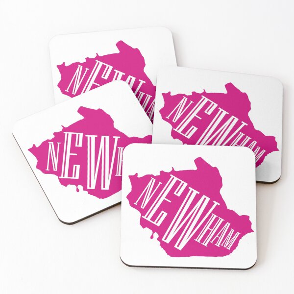 Item preview, Map of London Borough of Newham, England designed and sold by sketchingarchi.