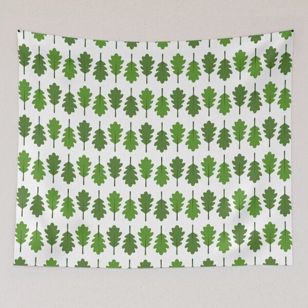 Item preview, Oak Leaves Pattern (Green) designed and sold by John Uttley.