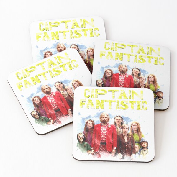 Item preview, Captain Fantastic movie poster in Watercolor style designed and sold by PatyEmiko.