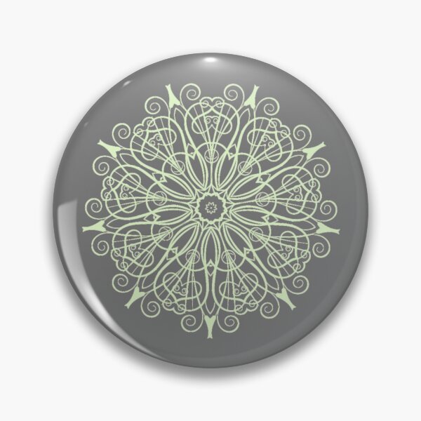 Item preview, Green lace doily on gray designed and sold by Ninaeva.