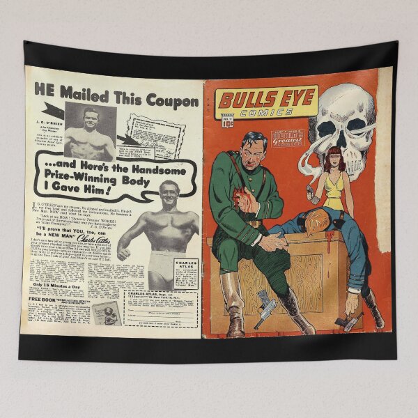 Item preview, Vintage Comic Book, Bulls Eye Comics designed and sold by Mount-Molehill.