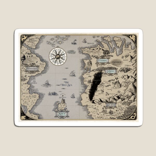 Item preview, Colorized Grishaverse Map (High Res) designed and sold by Clarkrd2.