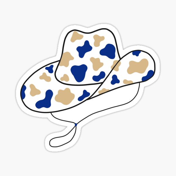 Item preview, Hamilton College cowboy hat (white background)  designed and sold by lizashubaderov.