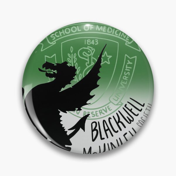 Item preview, Blackwell McKinley Society Sticker designed and sold by LaurasShopabop.