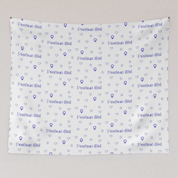 Item preview, Preciosa niña azul designed and sold by babyjoonie.