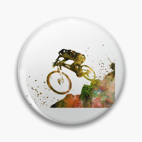 Item preview, Downhill mountain biking designed and sold by Rosaliartbook.