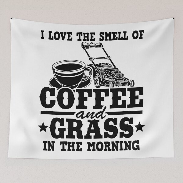 Item preview, Coffee & Grass Funny Lawn Mowing Gift Gardening Father's Day designed and sold by Stronzi.