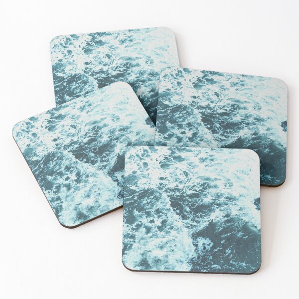 Item preview, Watercolor Wonderful Sea Waves designed and sold by NECHSTORE.