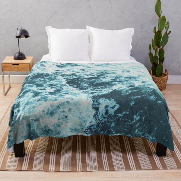 Item preview, Watercolor Wonderful Sea Waves designed and sold by NECHSTORE.