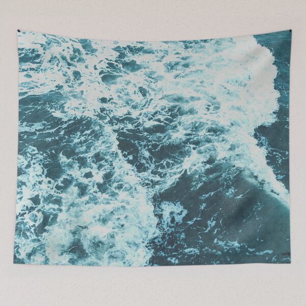 Item preview, Watercolor Wonderful Sea Waves designed and sold by NECHSTORE.