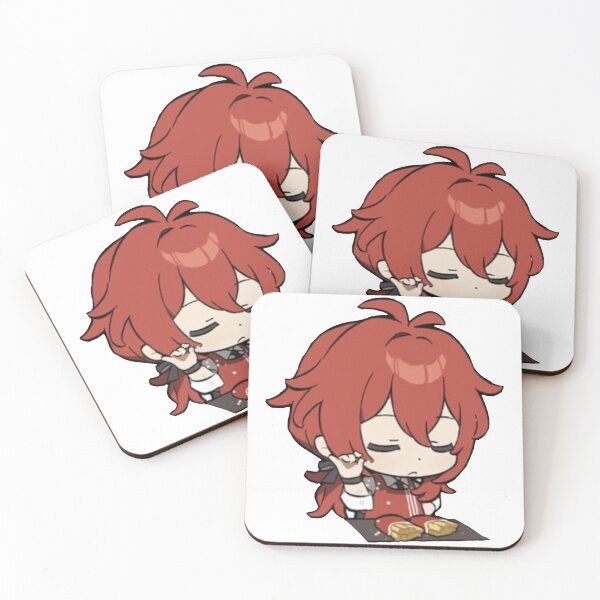 Item preview, Diluc Chibi II designed and sold by vanil1a.