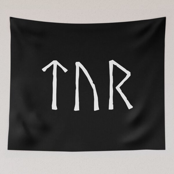 Item preview, Tyr Norse God Futhark Viking Runes designed and sold by BluePagan.