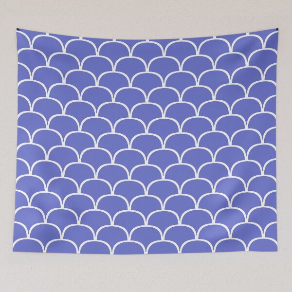 Item preview, Simple scallops Pastel Range - lavender designed and sold by OByD.