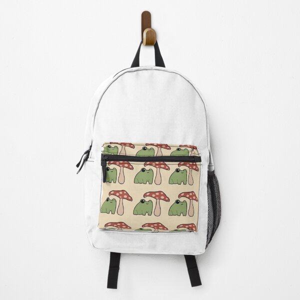 Item preview, Patrón de ranas y hongos designed and sold by PricklyPoppy.