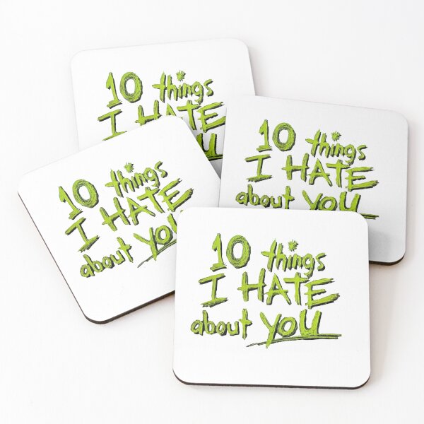 Item preview, 10 Things I Hate About You - opening title designed and sold by mostly-musicals.