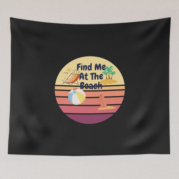 Item preview, Find Me At The Beach designed and sold by Built After 5.