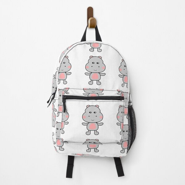 Vista previa del artículo con la obra «Lindo paquete de hipopótamos bebé Kawaii», diseñado y vendido por lovelyandcute.