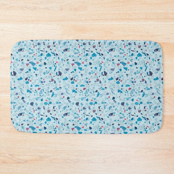 Item preview, Terrazzo - Blue designed and sold by MeganFuryArt.