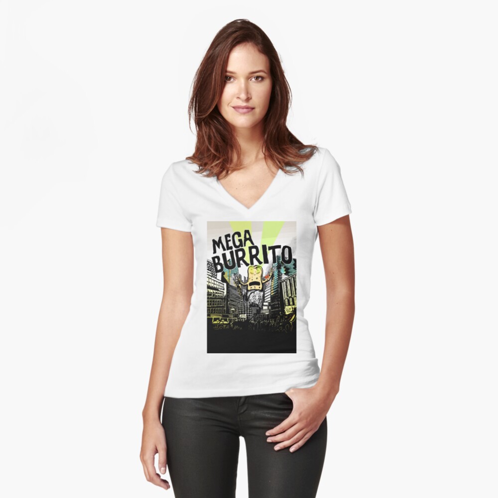 Item preview, Fitted V-Neck T-Shirt designed and sold by CantinaCo.