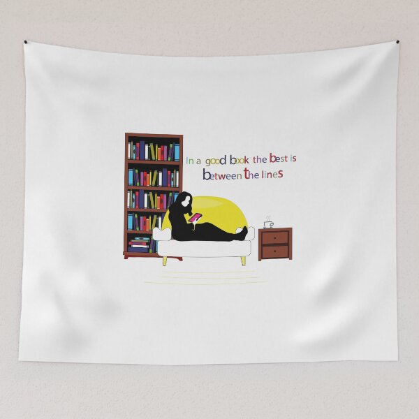 Item preview, In a good book the best is between the lines tshirt designed and sold by VicOriginal.