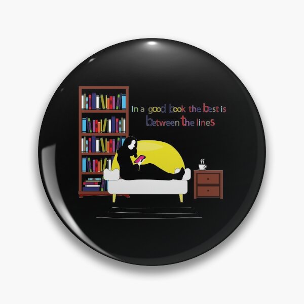 Item preview, In a good book the best is between the lines tshirt designed and sold by VicOriginal.