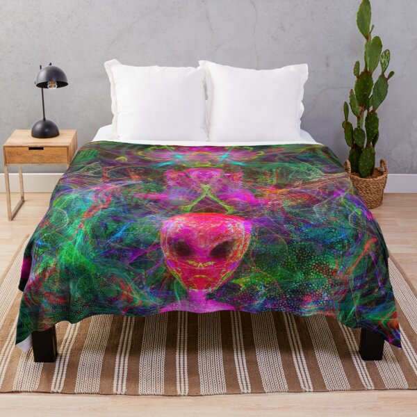 Item preview, Kneel Before The Alien Bubble Gum Queen (neon pink) designed and sold by Discordant Dreams Art.