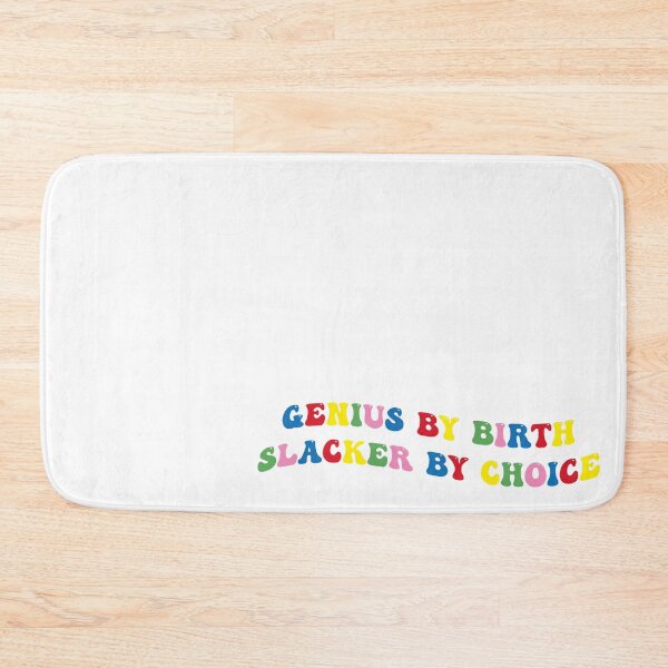 Item preview, Genius by birth slacker by choice designed and sold by SoCindy.