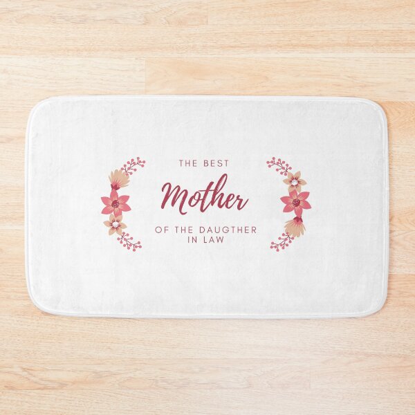 Item preview, The best mother of the daughter in law in White designed and sold by ForeverInColors.