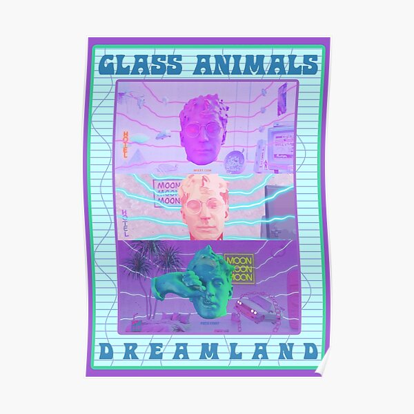 glass animals dreamland Poster