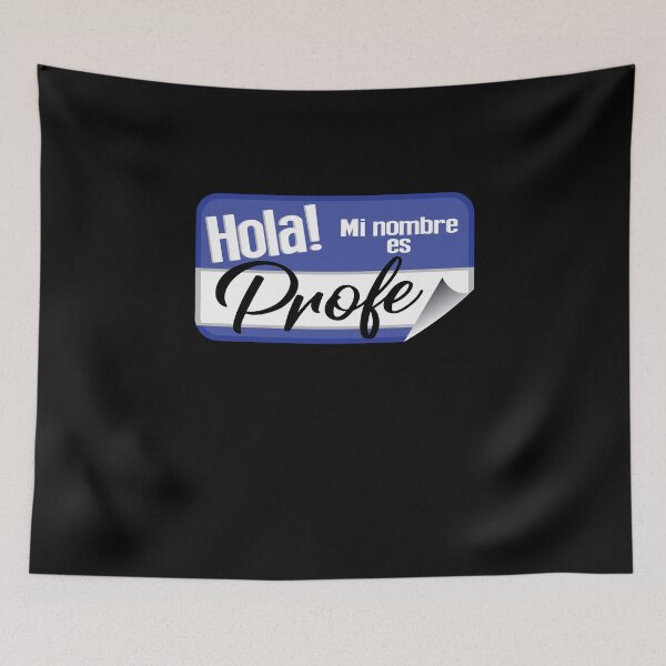 Item preview, Spanish Teacher Nametag – Profe designed and sold by TrndSttr.