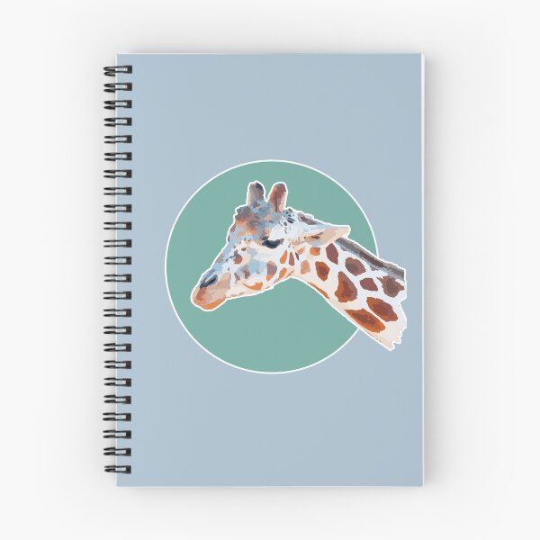 Aperçu de l'œuvre Animaux étonnants: visage de girafe mignonne créée et vendue par GraffitiSoup.