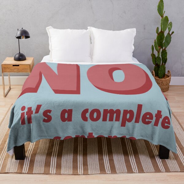 Item preview, No is a complete Sentence designed and sold by Evelyn Montgomery.