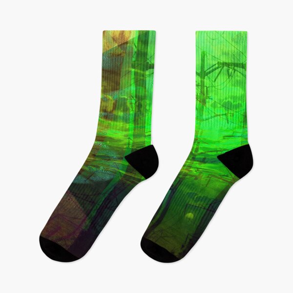 Item preview, Transformer Sunset II- Toxic Green (abstract industrial photography) designed and sold by Natfigcreates.