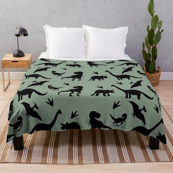 Item preview, Dinosaur Pattern Black - eeliseart designed and sold by bellamousse design co.
