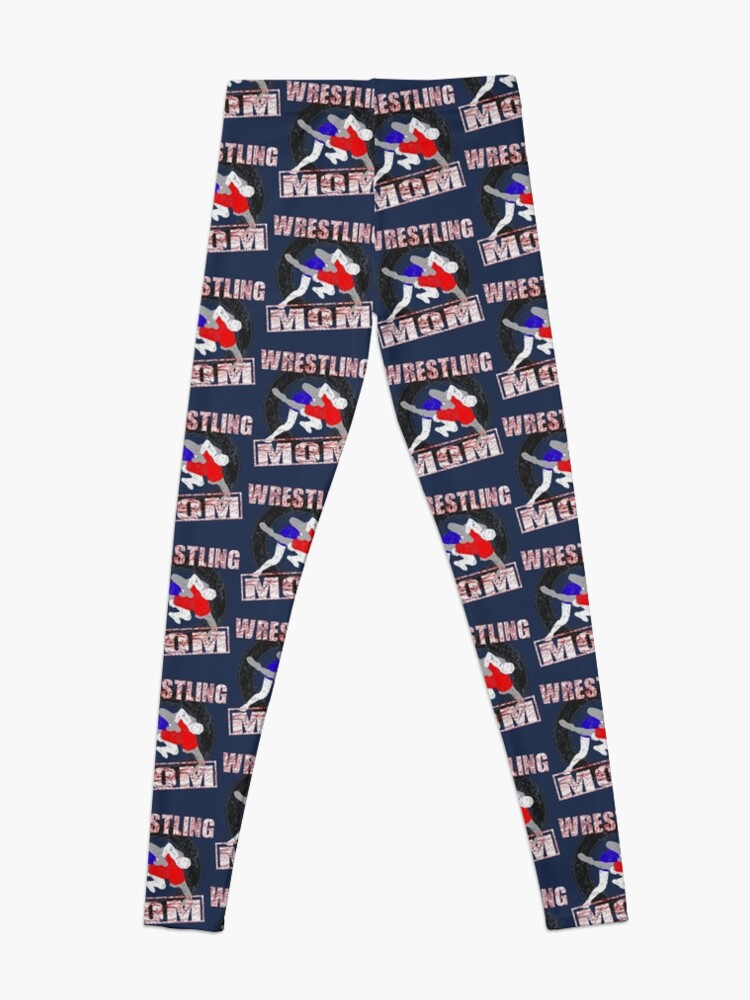 Wrestling Mom Gift Leggings for Sale by TrndSttr