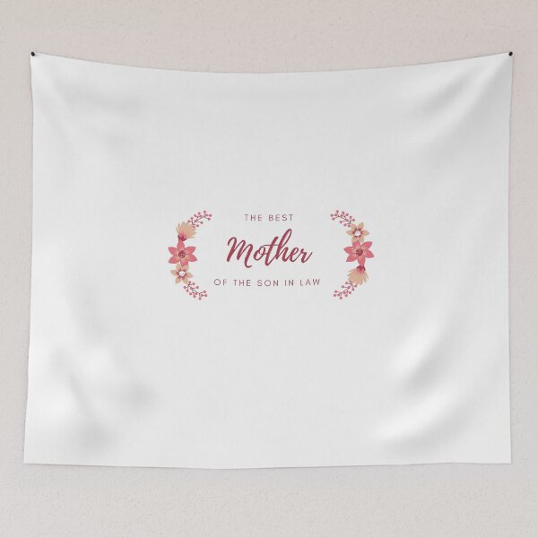 Item preview, The best mother of the son in law in White designed and sold by ForeverInColors.