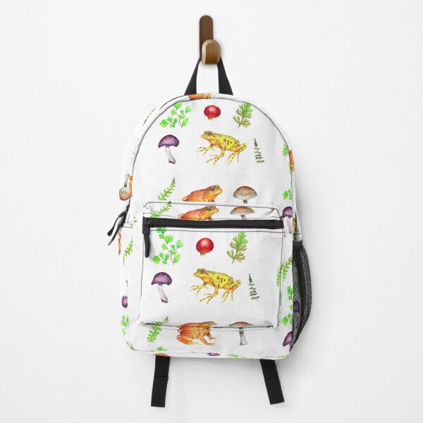 Item preview, Frogs, mushrooms and ferns designed and sold by SandraHaro.