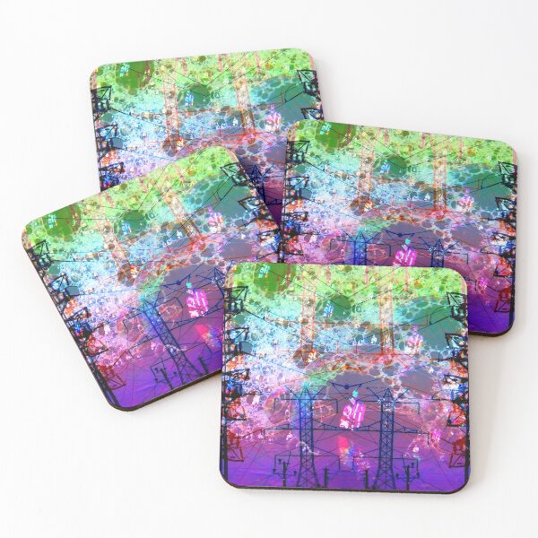 Item preview, Transformer Bubbles (abstract photography, rainbow) designed and sold by Discordant Dreams Art.