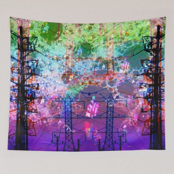 Item preview, Transformer Bubbles (abstract photography, rainbow) designed and sold by Discordant Dreams Art.