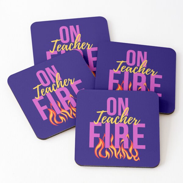 Item preview, Teacher on Fire designed and sold by Snapshots-Plus.