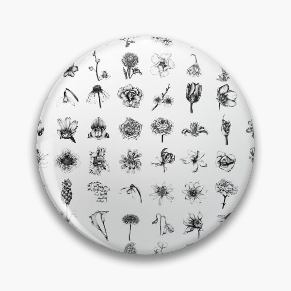 Item preview, 100 Days, 100 Florals designed and sold by rcdartist.