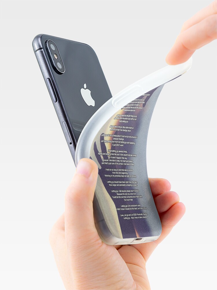 Alternate view of My Poem "Letting Go" iPhone Case & Cover