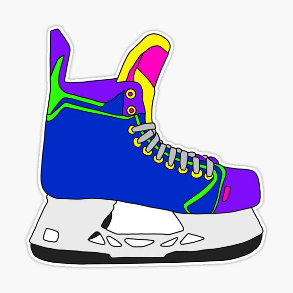 Hockey Skate Sticker