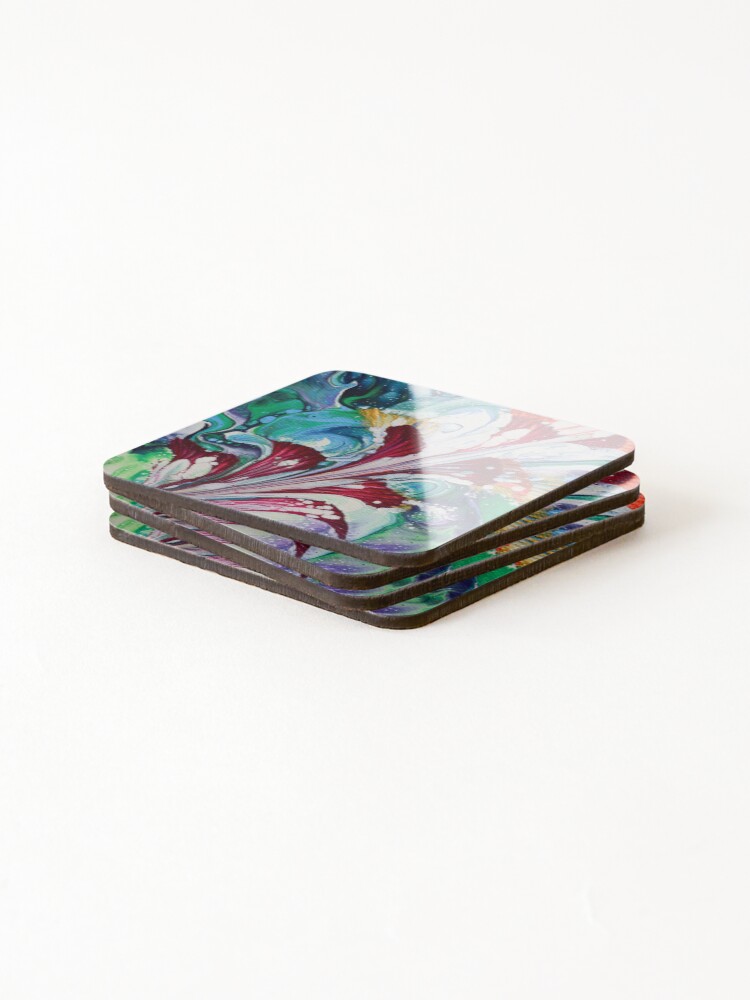 Thumbnail 4 of 5, Coasters (Set of 4), Volatile Wings  designed and sold by RewskiPhotos.