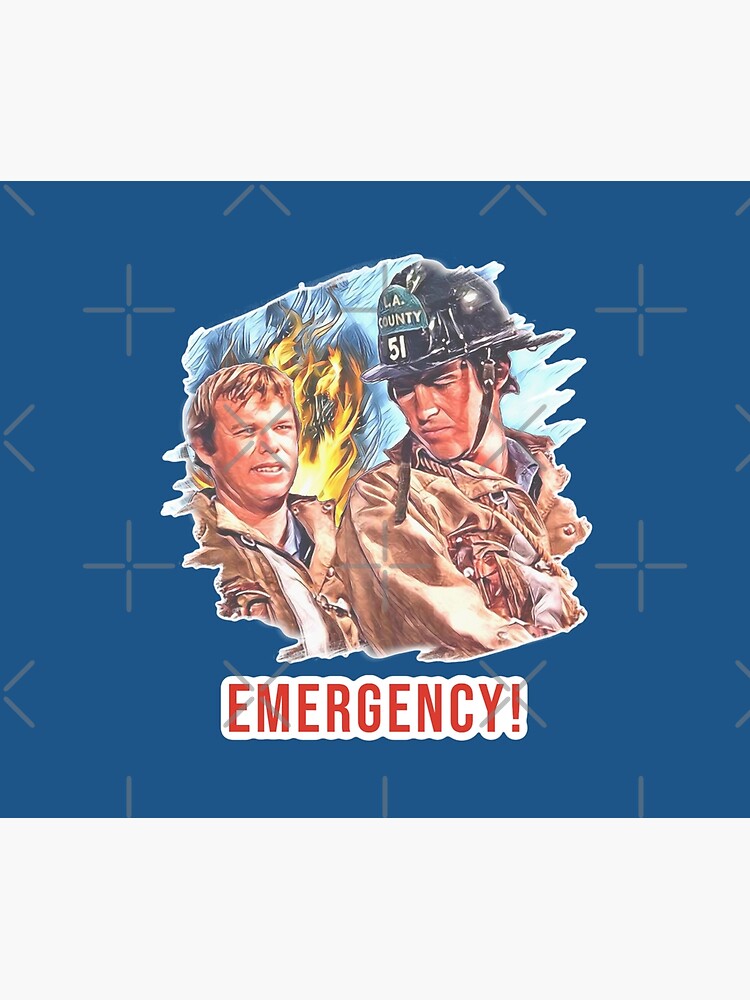 "Emergency TV Show DeSoto and Gage" Comforter for Sale by DNiceGirl