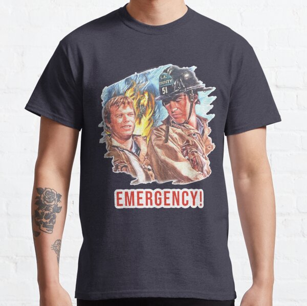 Emergency TV Show DeSoto and Gage Classic T-Shirt