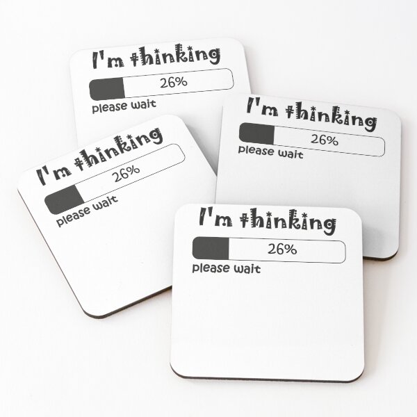 Item preview, I'm Thinking, Please wait Funny T-shirt. designed and sold by hichamchim.