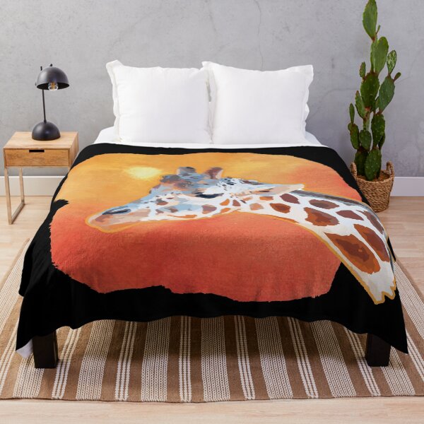 Item preview, Amazing Animals: Cute Smiling Giraffe at Sunset  designed and sold by GraffitiSoup.